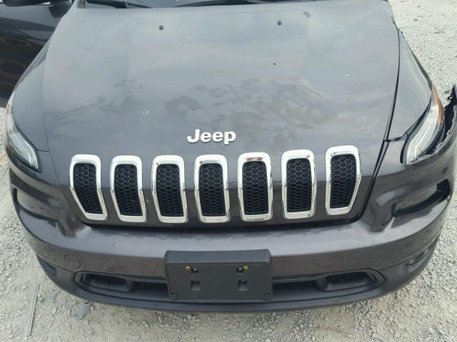 1C4PJMCB1FW591249 - 2015 JEEP CHEROKEE L CHARCOAL photo 7