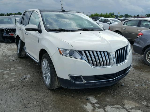 2LMDJ8JK1CBL02347 - 2012 LINCOLN MKX WHITE photo 1