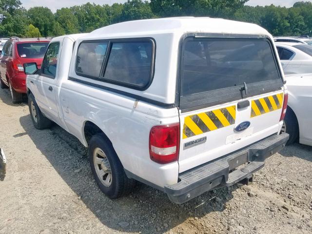 1FTKR1AD8APA76645 - 2010 FORD RANGER WHITE photo 3