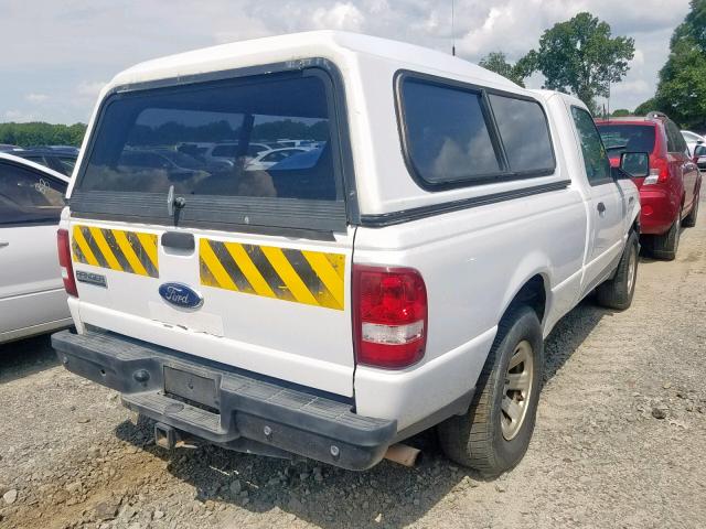 1FTKR1AD8APA76645 - 2010 FORD RANGER WHITE photo 4