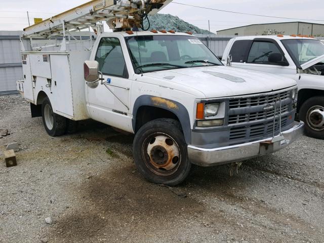 1GBKC34F8XF041911 - 1999 CHEVROLET GMT-400 C3 WHITE photo 1