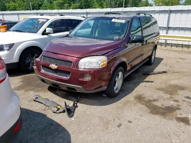 1GNDV23128D143854 - 2008 CHEVROLET UPLANDER L 栗色 照片 2