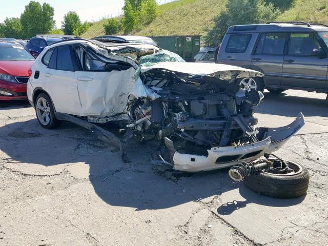 WBAVM5C56DVV89947 - 2013 BMW X1 XDRIVE3 WHITE photo 1