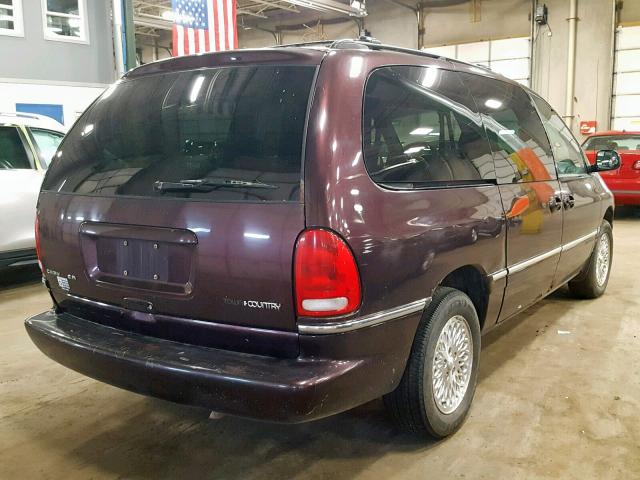 1C4GP54R1TB504744 - 1996 CHRYSLER TOWN & COU PURPLE photo 4