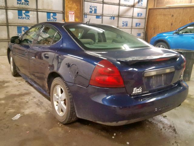 2G2WP552171171016 - 2007 PONTIAC GRAND PRIX BLUE photo 3