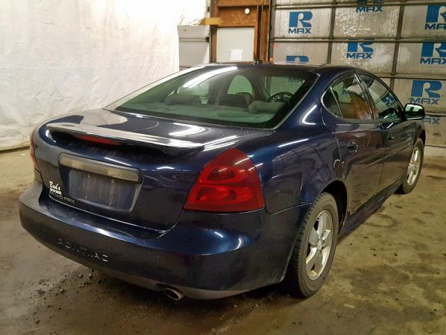 2G2WP552171171016 - 2007 PONTIAC GRAND PRIX BLUE photo 4