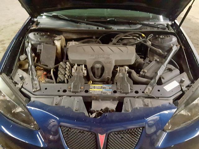 2G2WP552171171016 - 2007 PONTIAC GRAND PRIX BLUE photo 7