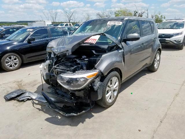 KNDJP3A56G7363609 - 2016 KIA SOUL GRAY photo 2