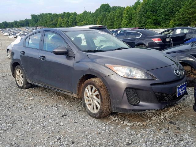 JM1BL1V73D1712658 - 2013 MAZDA 3 I GRAY photo 1