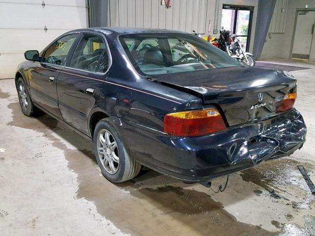 19UUA56681A001420 - 2001 ACURA 3.2TL BLACK photo 3