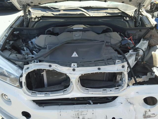 5UXKR6C59F0J77274 - 2015 BMW X5 XDRIVE5 WHITE photo 7