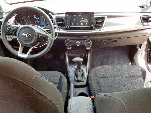 3KPA24AB1KE181772 - 2019 KIA RIO S BLACK photo 9