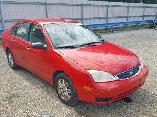 1FAFP34N56W212546 - 2006 FORD FOCUS ZX4 RED photo 1