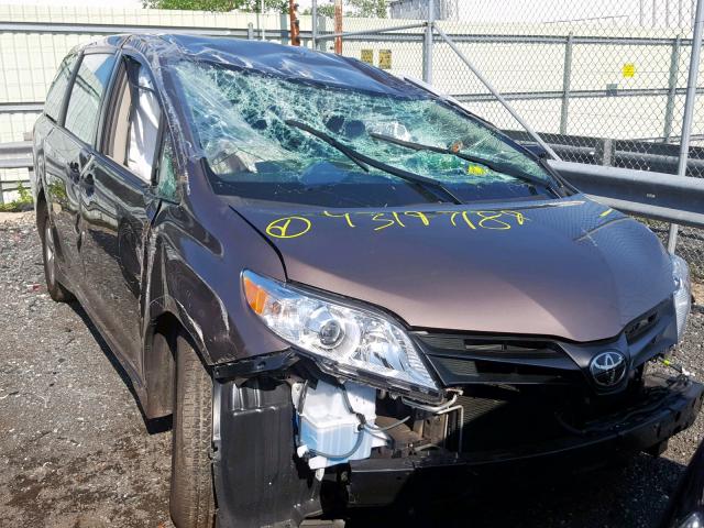 5TDZZ3DC8JS915082 - 2018 TOYOTA SIENNA L WHITE photo 7