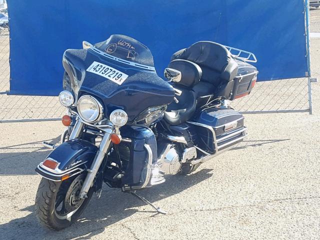 1HD1FCW12YY650853 - 2000 HARLEY-DAVIDSON FLHTCUI BLUE photo 2