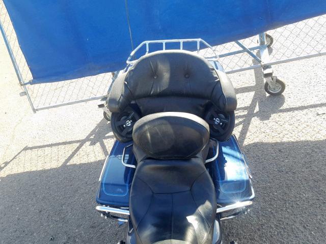 1HD1FCW12YY650853 - 2000 HARLEY-DAVIDSON FLHTCUI BLUE photo 6