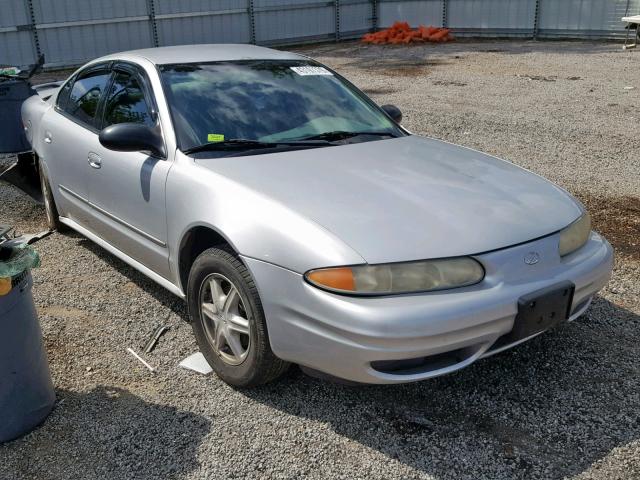 1G3NL52EX4C237022 - 2004 OLDSMOBILE ALERO GL SILVER photo 1