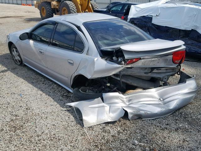 1G3NL52EX4C237022 - 2004 OLDSMOBILE ALERO GL SILVER photo 3