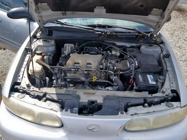 1G3NL52EX4C237022 - 2004 OLDSMOBILE ALERO GL SILVER photo 7