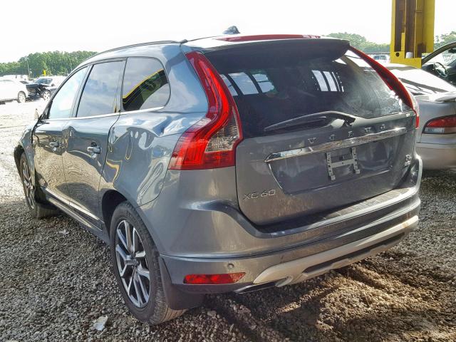 YV449MRR8H2120187 - 2017 VOLVO XC60 T6 DY GRAY photo 3