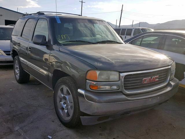 1GKEK13T5YJ128157 - 2000 GMC YUKON GRAY photo 1