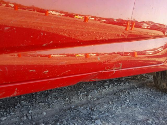 1G1JA5SH6G4134704 - 2016 CHEVROLET SONIC LS RED photo 9