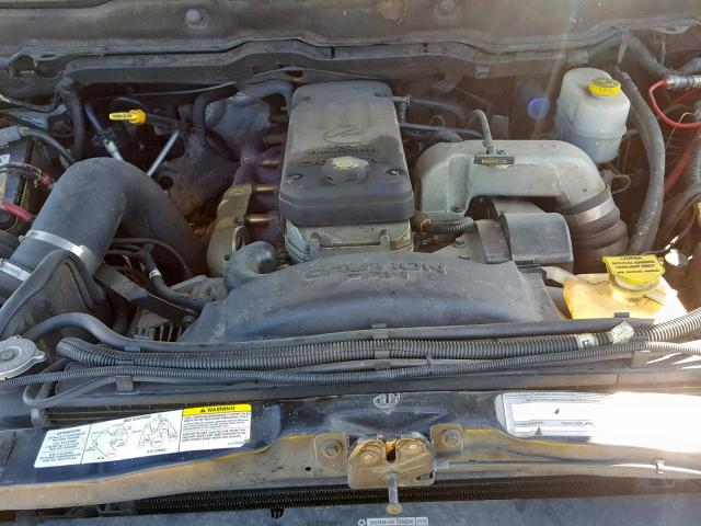 3D7KU28663G721477 - 2003 DODGE RAM 2500 S Սև լուսանկար 7