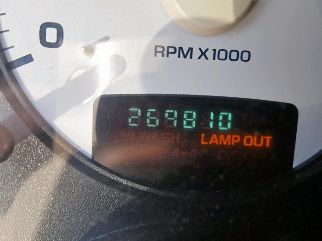 3D7KU28663G721477 - 2003 DODGE RAM 2500 S Սև լուսանկար 8