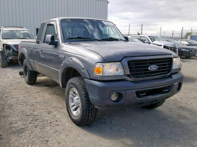 1FTZR45E38PA10601 - 2008 FORD RANGER SUP GRAY photo 1