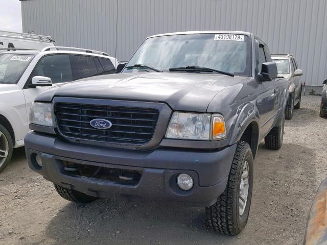 1FTZR45E38PA10601 - 2008 FORD RANGER SUP GRAY photo 2