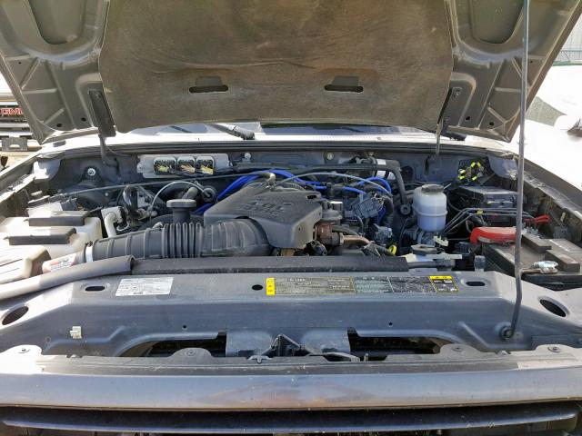 1FTZR45E38PA10601 - 2008 FORD RANGER SUP GRAY photo 7