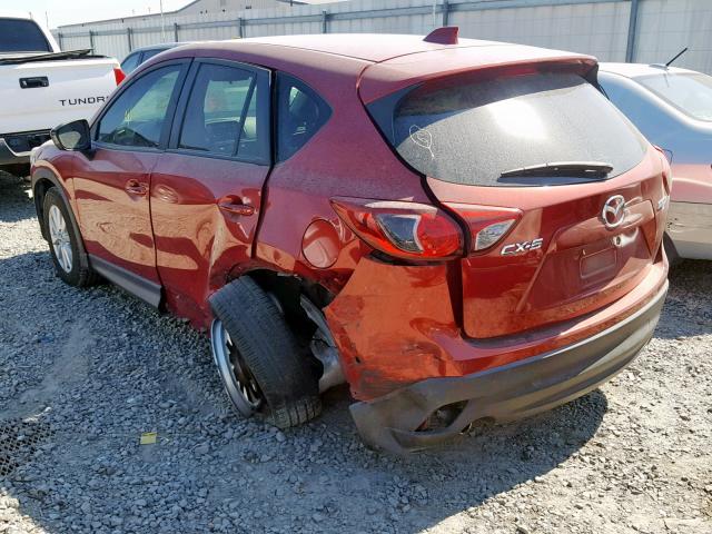 JM3KE2BE7D0158718 - 2013 MAZDA CX-5 SPORT BURGUNDY photo 3