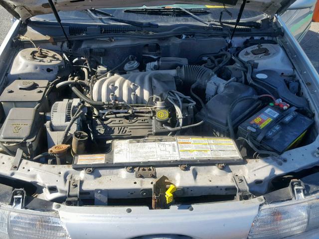 1FALP52U6SG262319 - 1995 FORD TAURUS GL SILVER photo 7