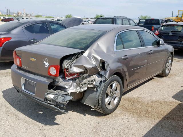 1G1ZC5EB3AF310284 - 2010 CHEVROLET MALIBU 1LT 棕色 照片 4