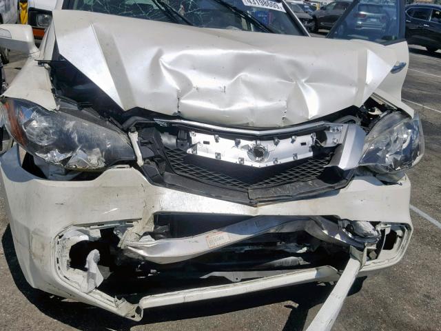 5J8TB2H56BA000294 - 2011 ACURA RDX TECHNO WHITE photo 7