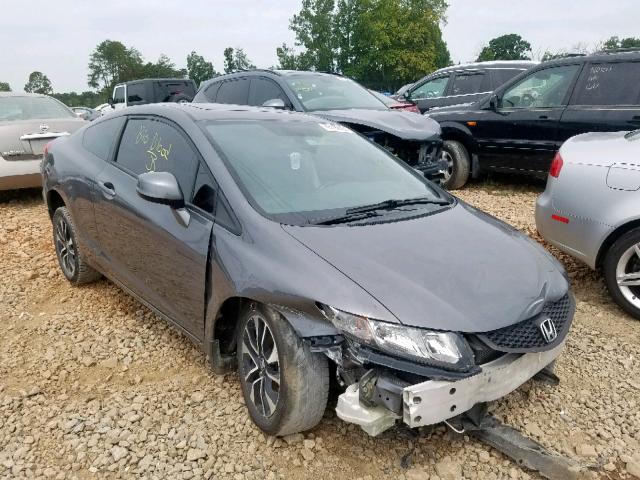 2HGFG3B01DH500708 - 2013 HONDA CIVIC EXL SILVER photo 1