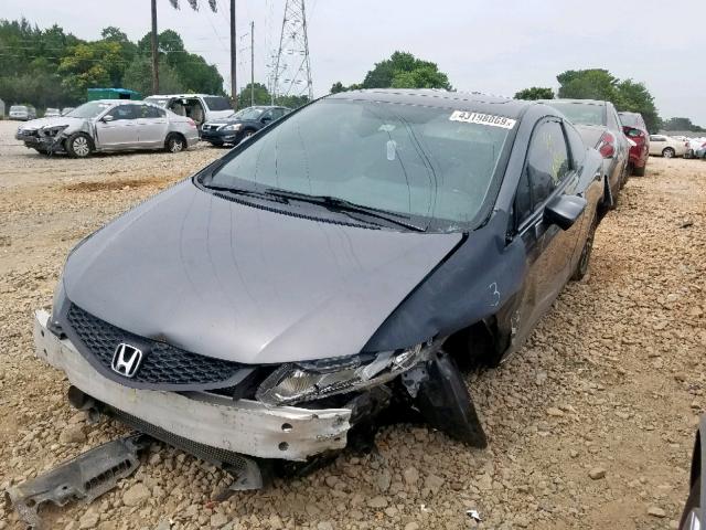 2HGFG3B01DH500708 - 2013 HONDA CIVIC EXL SILVER photo 2