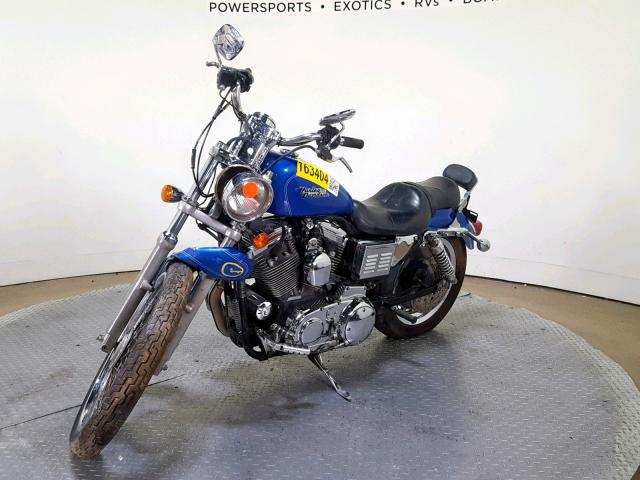 1HD1CGP19TY204920 - 1996 HARLEY-DAVIDSON XL1200 C BLUE photo 4