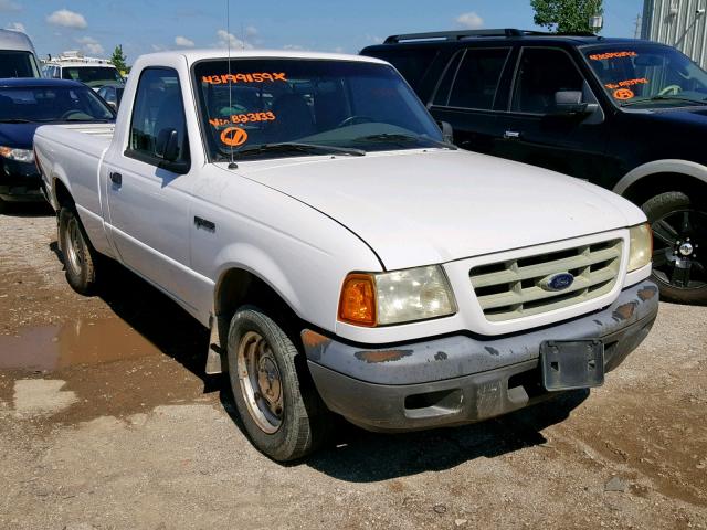 1FTYR10D22PB23133 - 2002 FORD RANGER WHITE photo 1