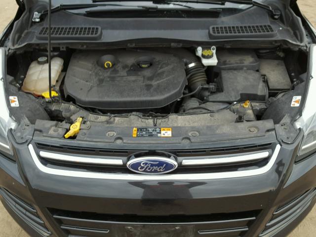 1FMCU0J98DUD09286 - 2013 FORD ESCAPE TIT BLACK photo 7