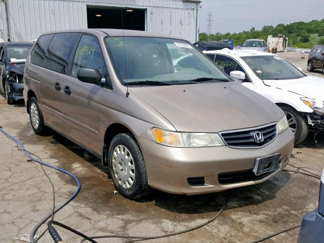 5FNRL18524B083488 - 2004 HONDA ODYSSEY LX GOLD photo 1