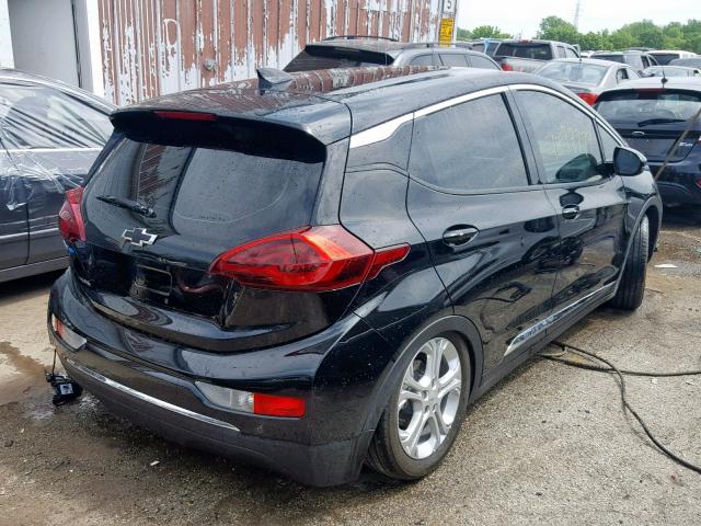 1G1FY6S0XK4104003 - 2019 CHEVROLET BOLT EV LT BLACK photo 4