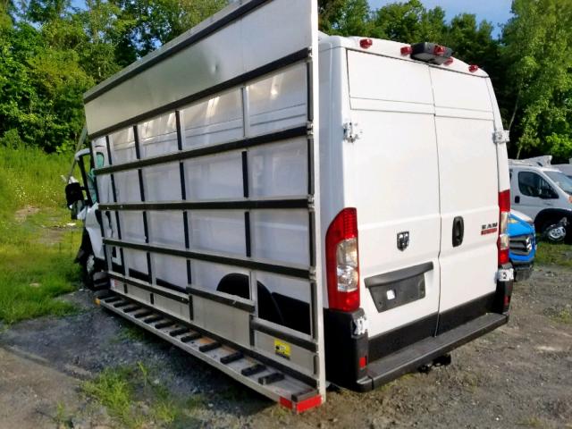 3C6TRVDGXKE529237 - 2019 RAM PROMASTER 白色 照片 3