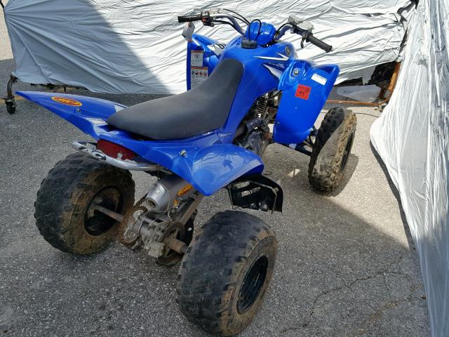 JY4AH32Y88C001391 - 2008 YAMAHA YFM350  BLUE photo 4