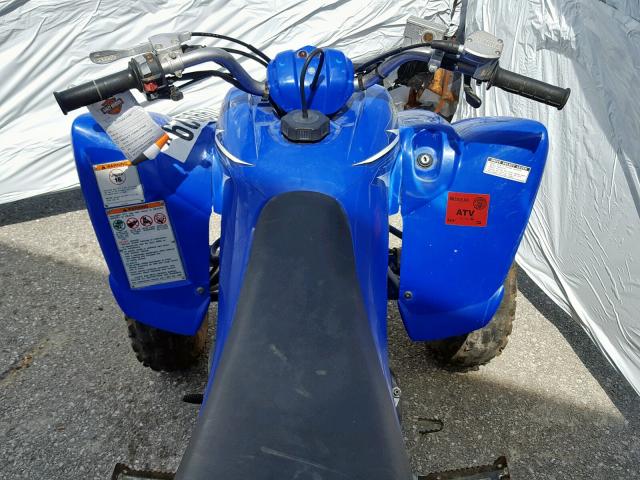 JY4AH32Y88C001391 - 2008 YAMAHA YFM350  BLUE photo 5