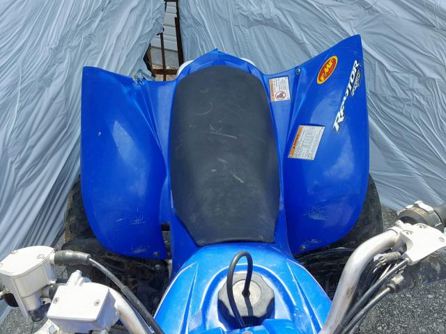 JY4AH32Y88C001391 - 2008 YAMAHA YFM350  BLUE photo 6