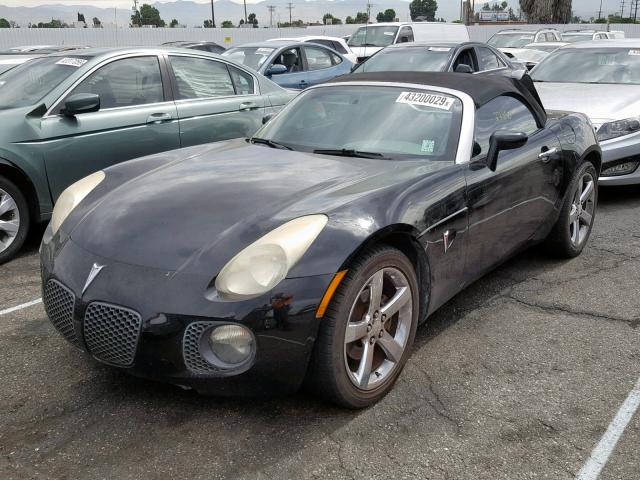 1G2MG35X37Y121223 - 2007 PONTIAC SOLSTICE G BLACK photo 2