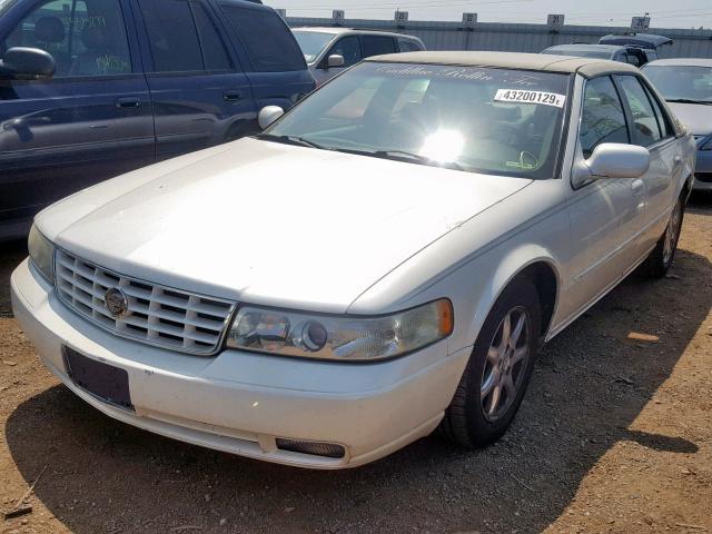 1G6KS54Y43U257999 - 2003 CADILLAC SEVILLE SL WHITE photo 2