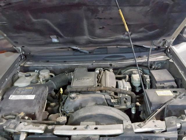 1GKDT13S442242798 - 2004 GMC ENVOY SILVER photo 7