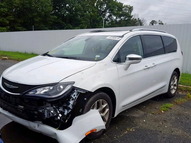 2C4RC1GG9JR185535 - 2018 CHRYSLER PACIFICA L WHITE photo 2